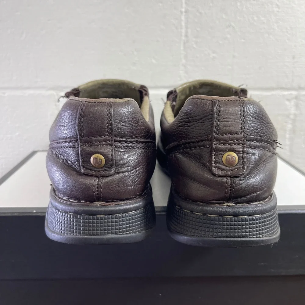 Merrell World Legend Brown Leather‎ Loafers Casual Walking Shoes Men's 12 US